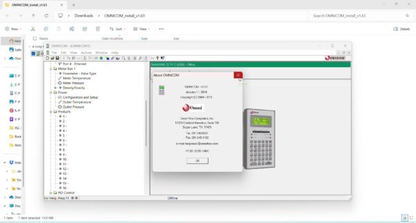 Download OmniCom & Config600 Emerson Flow Computer Trial Software - Image 7