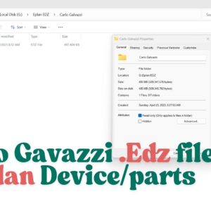 Carlo Gavazzi edz file