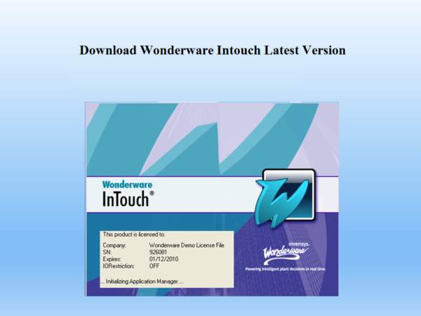 Wonderware InTouch 10.1 with SP3 – Instant Download at a Coffee Price!