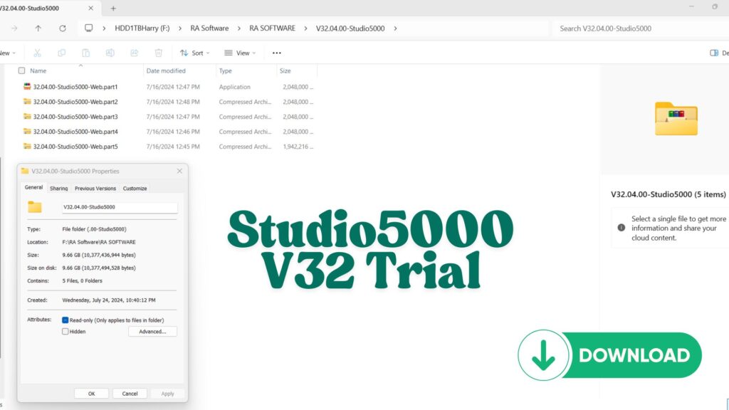 Studio5000 V32
